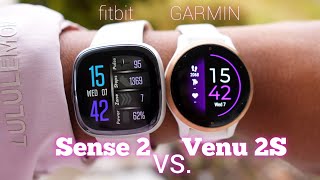 Garmin Venu 2S vs Fitbit Sense 2