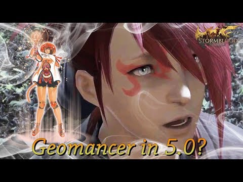 FFXIV: Job as a geomancer in 5.0?