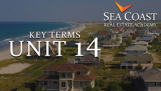Unit 14 Key Terms | Real Estate Exam Prep for North Carolina