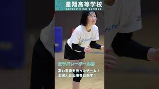 星翔高等学校／女子バレーボール部 #Shorts #女子バレー