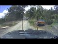 close call after trailer separates from truck bennette spring wa