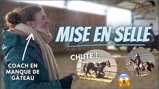 [COURS] Mise en selle et CHUTE !😳 20/01/24 - CS'o Landreau