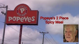 Popeyes 2 Piece Meal Lots of Stories