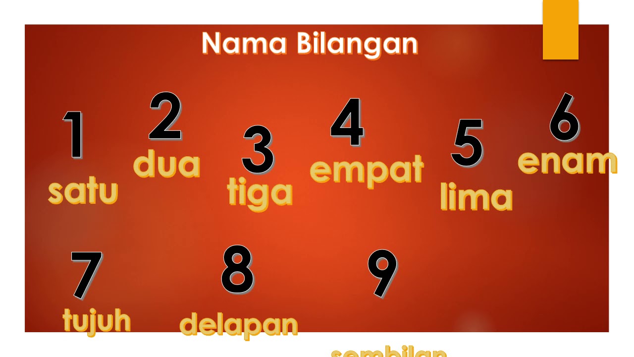 Membilang Banyak Benda Matematika Kelas 1 - YouTube