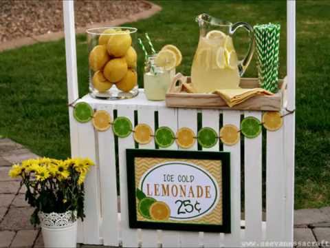 Instructions on How to Build a Lemonade Stand Instructions on How to Build a Lemonade Stand