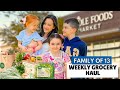 BIG Family GROCERY Haul: Shopping For 11 KIDS At Whole Foods