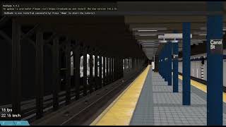 Openbve Quicky: NYCT R44 (W.I.P) C Train at Canal Street