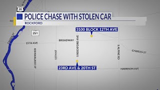 13-year-old arrested after stolen minivan chase in Rockford