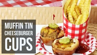 Muffin Tin Cheeseburger Cups | Finger Food Appetizer Recipe by Forkly