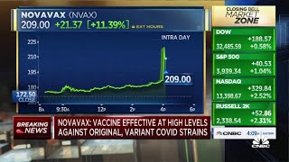 Novavax vaccine effective at high levels against original and Covid variant strains