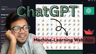 Using chatGPT to build a Machine Learning Web App in Python!