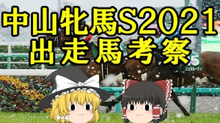 【出走馬考察】もうこの馬しか見えません。【中山牝馬ステークス２０２１】