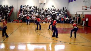 Eastmoor's Pep Rally 011; Drill Team