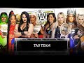 Rhea Ripley Bianca Belair jade Cargill Naomi vs Liv Morgan Raquel Nia Jax Tiffany - Survivor Series