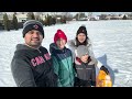 चला कॅनडामधील सर्वात मजेदार खेळ खेळूया marathi family in canada winter fun activities in canada