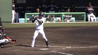 【NPB オープン戦  2/23 ORIX BUFFALOES vs SoftBank HAWKS】３回ウラ