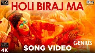 Holi Biraj Ma Official Song Video - Genius | Utkarsh, Ishita | Jubin, Himesh Reshammiya ,Mega Music