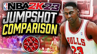 NBA 2K23 Gameplay + Jump Shot Speed Comparison