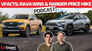 VFACTS April: Toyota RAV4 is the new king & Ford Ranger price hike | The CarExpert Podcast