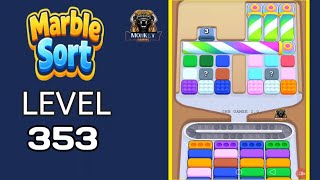 Marble Sort level 353 walkthrough solution