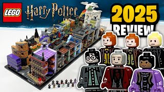 LEGO Harry Potter Diagon Alley Wizarding Shops (76444) - EARLY 2025 Set Review