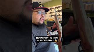 This is a $1300 Airsoft Gun! 😱 #airsoft #airsoftgi #short #shorts #mayogang #memes #funny