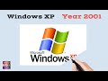 windows all version with logo and year of launch