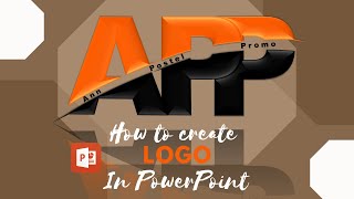 Logo Design in PowerPoint | Turning Ideas into Visual Branding #design #powerpoint #logodesign