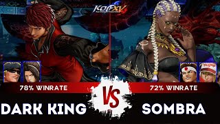 KOF XV🌟DARK KING (Vice/Duo Lon/Clark) vs SOMBRA (Joe/Dolores/Terry)🌟Ranked Match - 01/25