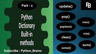 Python Series Session 24| Python Dictionary | Dictionaries Functions Part 2 | Class 11 | CBSE CS