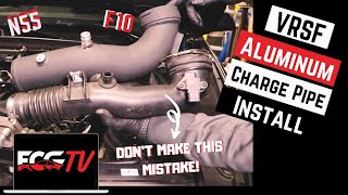 BMW F10 N55 Aluminum Charge Pipe Install