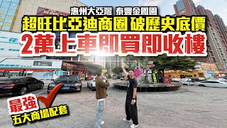 超旺比亞迪商圈 | 破曆史底價2萬上車【惠州大亞灣 | 泰豐金鳳園】即買即收樓 | 最強五大商場配套【寰宇筍盤 | 上市公司附屬機構】惠州樓盤 投資大灣區 粵港澳大灣區