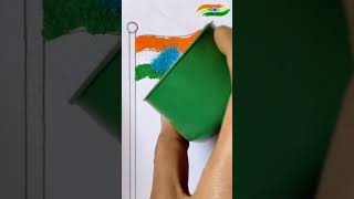 independence day 🇮🇳#15august | 15 August art|independence day craft #shorts #viral #ytshorts #craft