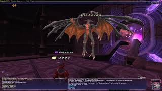 FFXI Diabolos Fight as PuppetMaster