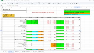 Drywall and Framing Excel sheet - HUGE UPDATE