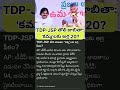 tdp jsp తొలి జాబితా కమ్మ లకు అగ్ర 20 telugunews