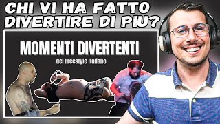 Reaction ai MOMENTI DIVERTENTI del Freestyle Italiano