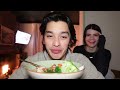 eat with us mukbang with my boyfriend