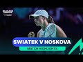 Iga Swiatek v Linda Noskova | Poland v Czechia | 2024 Billie Jean King Cup Finals Match Highlights