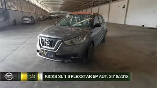 NISSAN KICKS SL 1.6 16V 5P AUT. 2018/2018 - LEILÕES PB