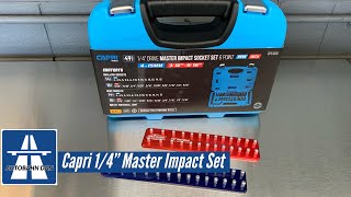 Capri Tools 1/4” Drive Master Impact Socket Set With August Deal!