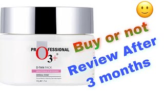 Professional D Tan o3 Face Pack Review |