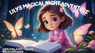 Lily's Magical Night Adventure | Bedtime Stories for Kids | Enchanted Forest Tale