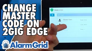2GIG Edge: Changing the Master Code