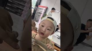 第一次看到蜗牛的人类幼崽 宝宝日常vlog 日常带娃❤❤ 胖宝宝哈基米 萌娃