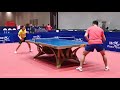 ma long fan zhendong lin gaoyuan practice in zhengzhou 2019 world tour grand finals