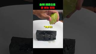 숯이랑 레몬으로 돈 버는 방법 #shorts