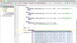 11. The Switch Statement - Java