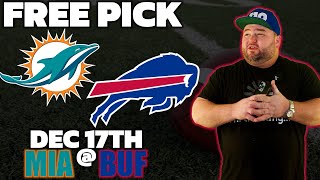 Dolphins vs Bills Free Pick | NFL Football Week 15 Predictions | Kyle Kirms | The Sauce Network