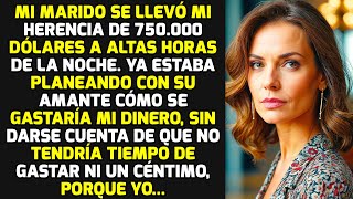 Mi Marido Se Llevó Mi Herencia De 750.000 Dólares A Altas Horas De La Noche Y... | HISTORIAS LA VIDA